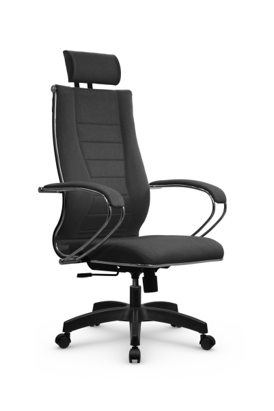 Кресло для руководителя Метта МЕТТА B 2m 34PF/подл.127/осн.001 (Темно-серый)