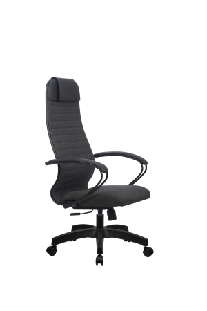 Кресло для руководителя Метта МЕТТА-27(MPRU)/подл.130/осн.001 (Темно-серый)