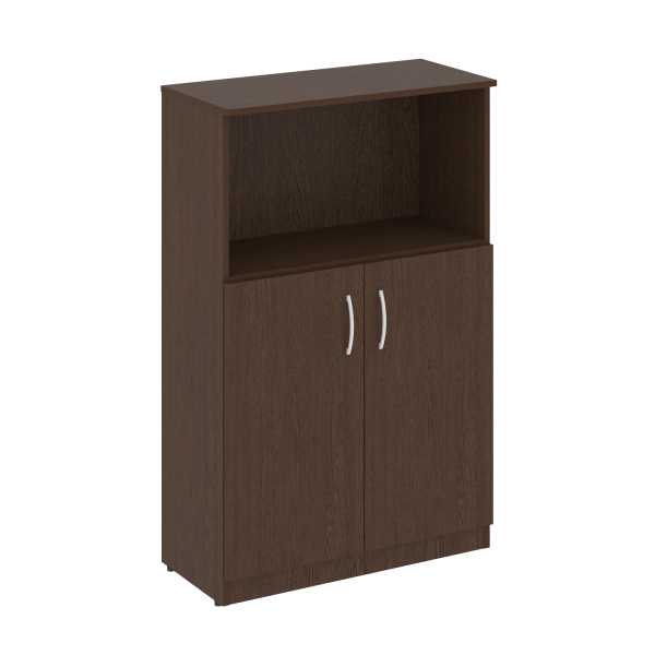 Шкаф широкий средний Nova S В.СТ-2.1 770x360x1203 (Венге Цаво)