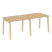 Рабочая станция на деревянных опорах Onix Wood OW.RS-2.1.8 1960x800x750 (Тиквуд Светлый/Дуб Темный)