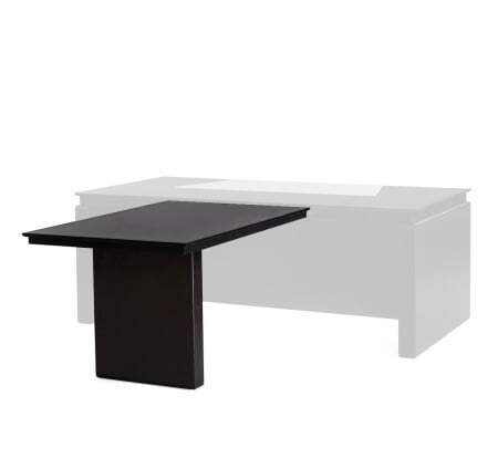 Брифинг-приставка для прямого стола EA01 1300х840х750 (Венге)