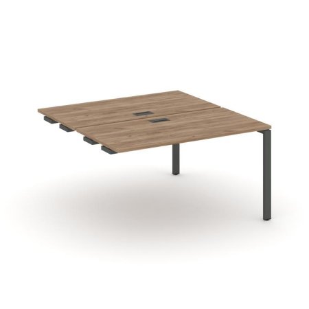 Стол-приставка к опорным элементам SN-6P.DPRS-014 (1580х1432х750) (Дуб Табак/Металл Антрацит)