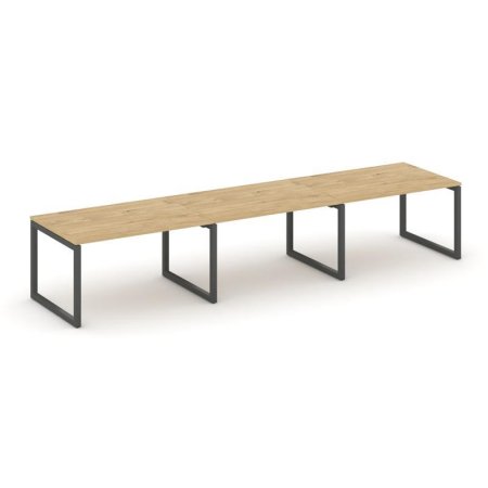 Стол переговорный SN-5O.SPRG-024.3 (4740х980х750) (Тиквуд Светлый/Металл Антрацит)