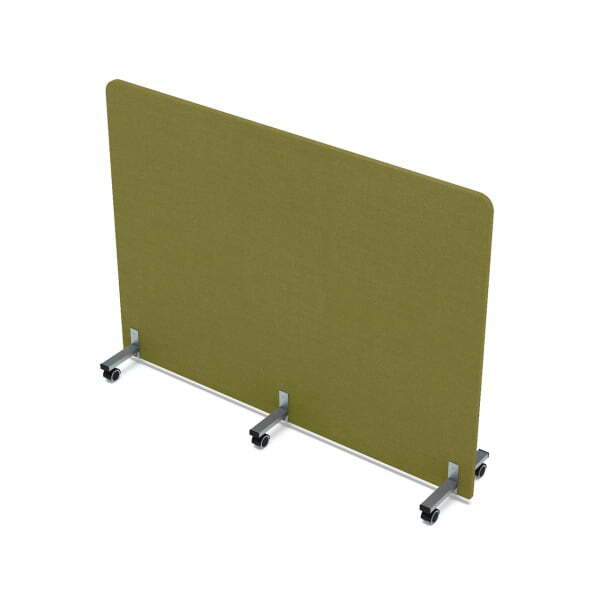 Акустическая мобильная перегородка SOFTOffice 011.МП.1612 1600x377x1200 (Kiwi)