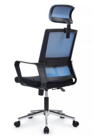 Кресло Mint RCH M1029HBE Синий/Черный (Синий/Черный)