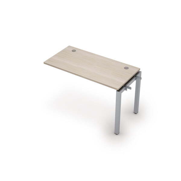 6МБС.5168 Линейная бенч-система, средний модуль (1200x600x750) (Шамони светлый/Алюминий матовый)