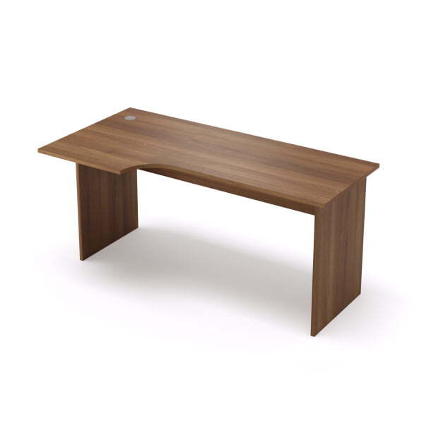 2С.043  Стол криволинейн.лев. 1600x800x750 (Шамони темный)