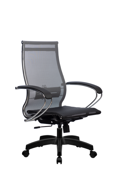Кресло для руководителя Метта МЕТТА-9(MPRU)/подл.131/осн.001 (Серый)