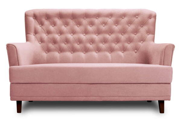 Диван 2-местный Caprize (1620x790x1000) Пудровый (Пудровый)