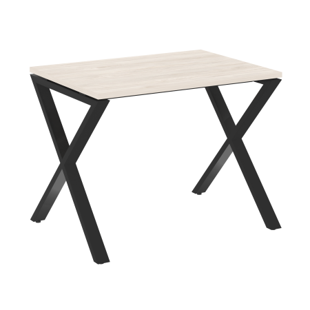 Стол рабочий VR.L-SRX-1.7 980x720x750 (Денвер Светлый/Черный металл)