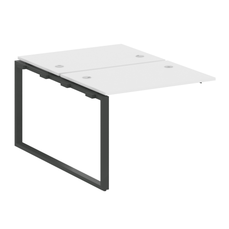 Проходной наборный элемент рабочей станции Metal System Style БО.ПРС-СП-2.1 1000x1475x750 (Белый/Антрацит металл)