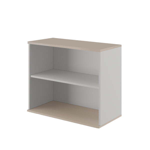 Стеллаж низкий Zoom ZOM27540102 900x450x760 (Дуб шамони светлый)