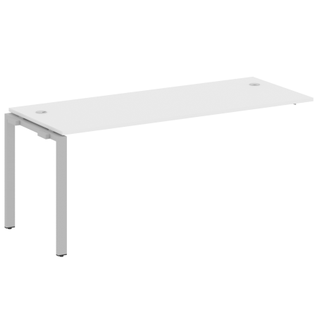 Проходной наборный элемент рабочей станции Metal System Style БП.ПРС-СП-1.5 1800x720x750 (Белый/Серый металл)