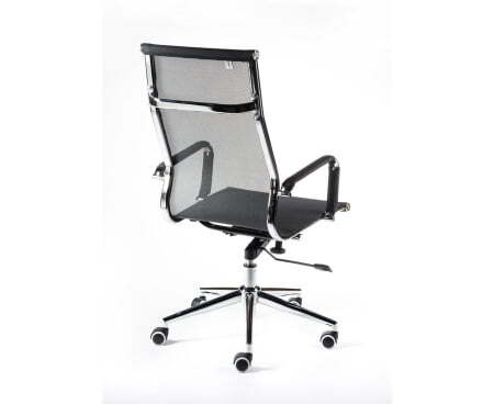 Хельмут / (black) сталь + хром / черная сетка (Черный)