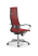 Кресло для руководителя Метта SynchroSit 10 B1-107K - T /Km00/Nb00/K1cL(M20.B22.G18.W02) (Красный)