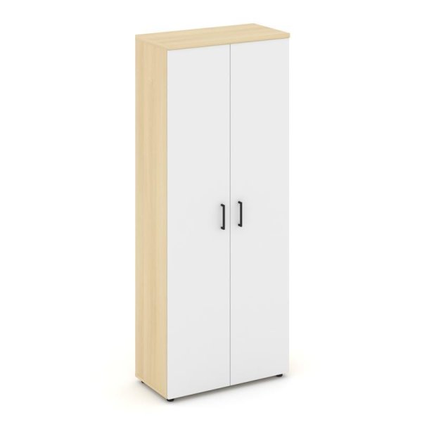 Шкаф высокий широкий SN.STS.E-108 (796х400х1982) (Акация Лорка/Белый)