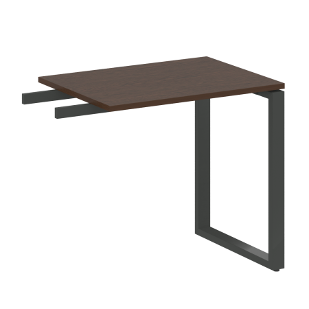 Приставной элемент БО.ПР-2 800x600x750 (Венге Цаво/Антрацит металл)