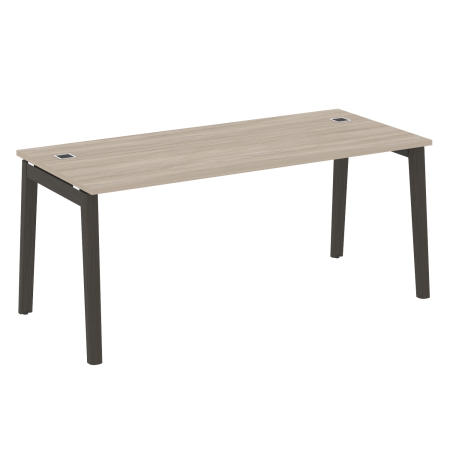 Стол руководителя на деревянных опорах Onix Wood Direct OW.SRR-5.8 1780x800x750 (Дуб Аттик/Дуб Темный)
