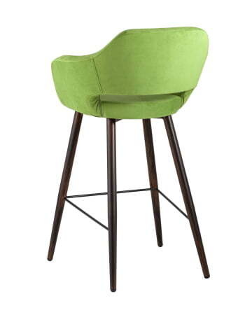 Стул барный Саймон велюр травяной (Стул барный Саймон травяной)
