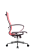 Кресло для руководителя Метта МЕТТА-9(MPRU)/подл.131/осн.004 (Красный)