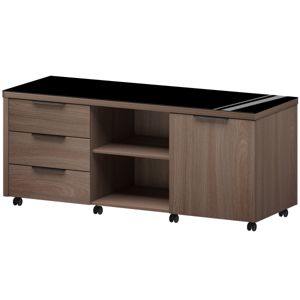 Сервис-тумба Акцент КТ-62.38 1494x534x632 (Темный шимо)
