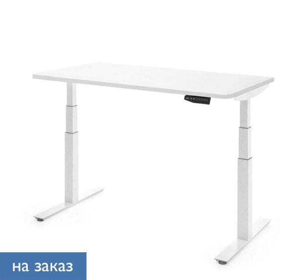 SKID Стол письменный 160х75 (Белый/Белый металл)