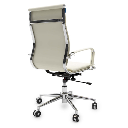 AL 771 Кресло офисное, экокожа (Айвори)