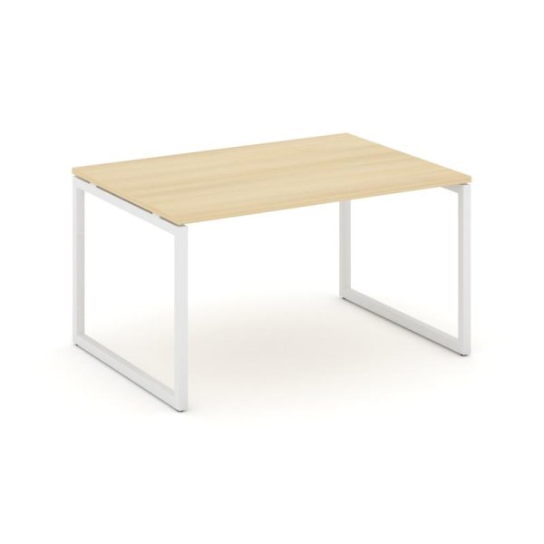 Стол переговорный SN-4O.SPRG-001.3 (980х980х750) (Акация Лорка/Металл Белый)