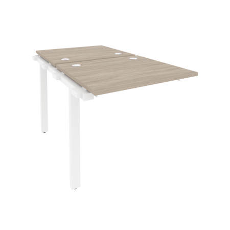 Наборный элемент рабочей станции на м/к Onix O.M-2.NRS-0.7 780x1475x750 (Дуб Аттик/Белый Металл)