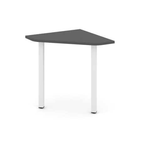 Угловой элемент стола SN-5.USP-021 (800х800х750) (Антрацит/Металл Белый)