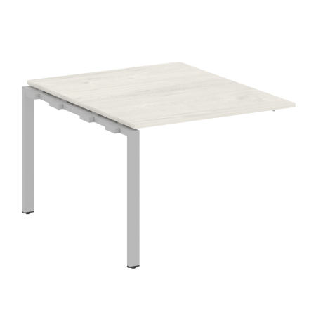 Проходной наборный элемент переговорного стола Metal System Style БП.ППРГ-1 1000x1235x750 (Дуб Наварра/Серый металл)