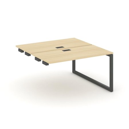 Стол-приставка к опорным элементам SN-5O.DPRS-024 (1580х1632х750) (Акация Лорка/Металл Антрацит)