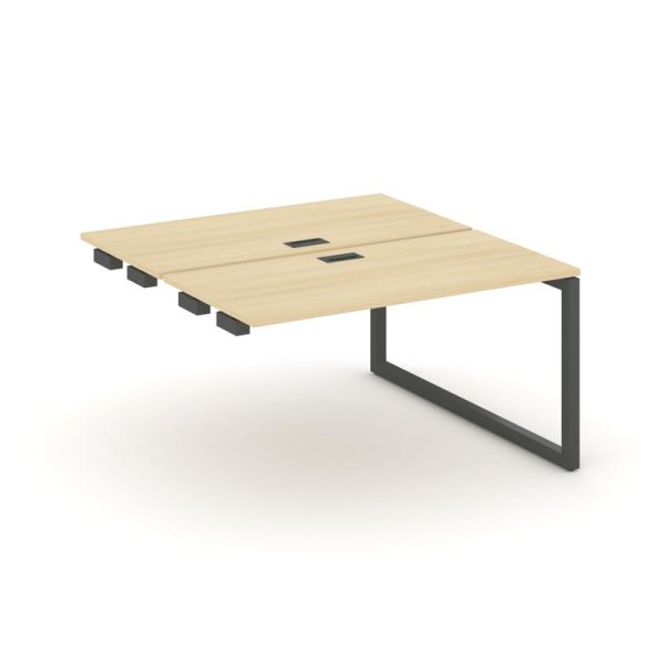 Стол-приставка к опорным элементам SN-5O.DPRS-023 (1380х1632х750) (Акация Лорка/Металл Антрацит)