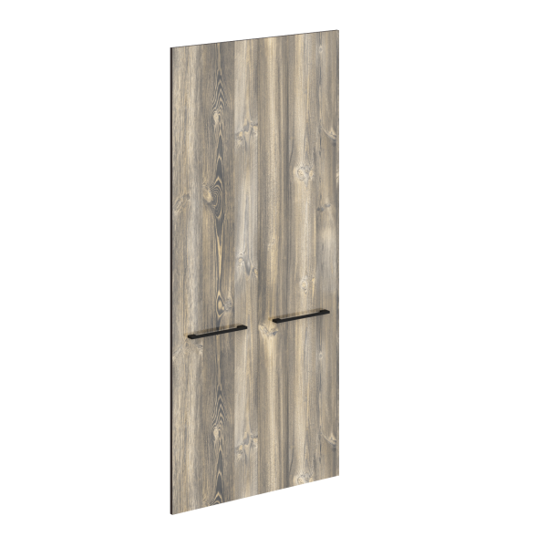 Комплект дверей высоких Morris MHD 42-2 Дуб Базель 844x1900x18 (Дуб Базель/Венге Магия)