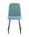 Стул Easy велюр пыльно-голубой (Стул Easy пыльно-голубой)