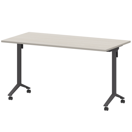 Стол мобильный складной Моби МБ22-140.70 1400x700x750 (Ясень шимо/Антрацит)