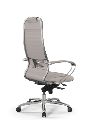 Кресло для руководителя Метта Samurai L1-4K - Infinity /Uc02/Wm06/K2cL(M06.B31.G04.W03) (Светло-бежевый)