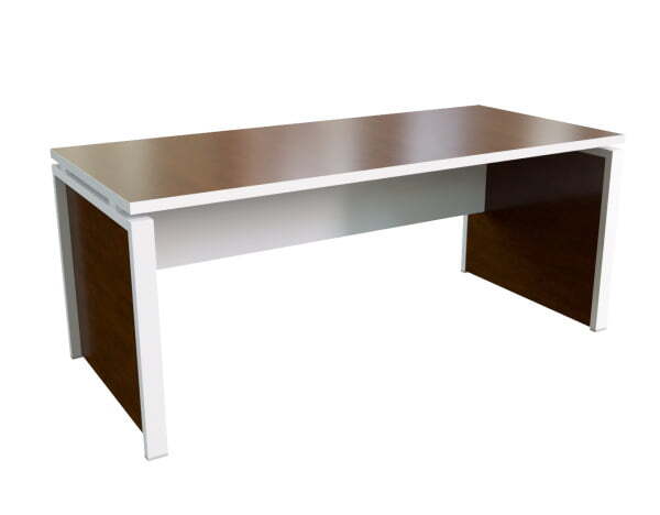 Стол для руководителя Steel Evo 17180 1800х800х740 (Дуб темный/серый)