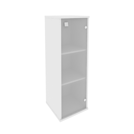 Шкаф средний  узкий, правый Style Л.СУ-2.4Пр 412x410x1215 (Белый)