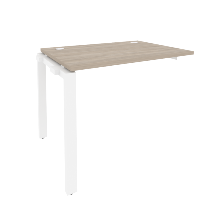 Наборный элемент рабочей станции на П-образном м/к Onix O.MP-1.NRS-1.7 980x720x750 (Дуб Аттик/Белый Металл)