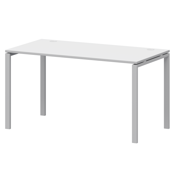 Стол на металлокаркасе Арго-М АМ-002.60 1200x600x760 (Белый/Белый)