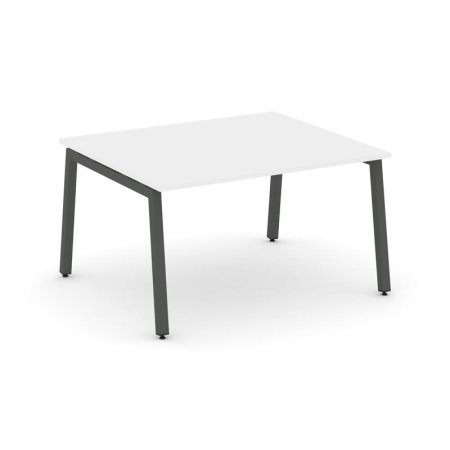 Стол переговорный SN-5A.SPRG-032.3 (1180х1180х750) (Белый/Металл Антрацит)