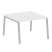 Стол для переговоров (1 столешница) на А-образном м/к Metal System Style БА.ПРГ-1.2 1200x1235x750 (Дуб наварра/Серый металл)