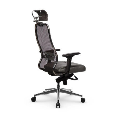Кресло для руководителя Метта Samurai SL-3.041 MPES (Светло-коричневый | Серый)