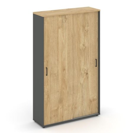 Шкаф-купе для одежды SN.SHK-003 (1200х400х1982) (Антрацит/Тиквуд Светлый)