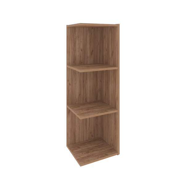 Модуль приставной 3 ячейки Locker Plus LK.PM-3 390x350x1203 (Дуб Табак)