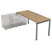 СТЛ-П.996 Стол рабочий прямолинейный три опоры, левый (2000x900x750) (TeakwoodСерый)