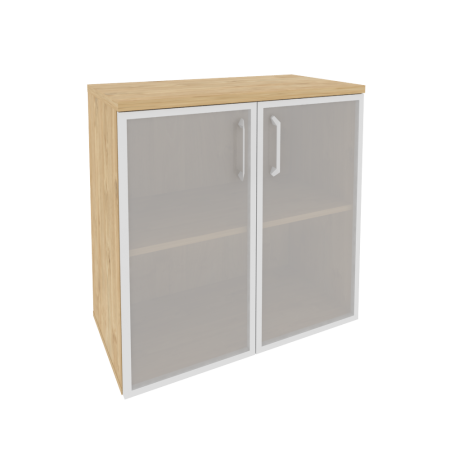 Шкаф низкий широкий Onix O.ST-3.2R 800x420x823 (Тиквуд Светлый)