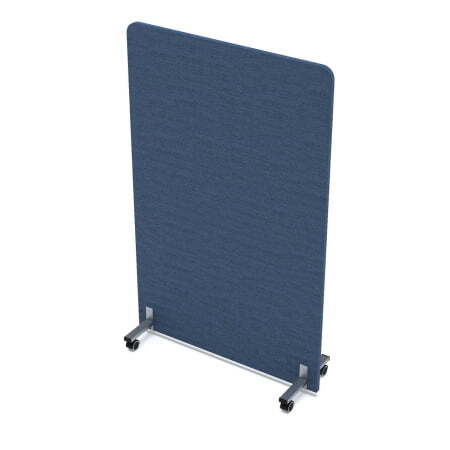 Акустическая мобильная перегородка SOFTOffice 011.МП.1016 1000x377x1600 (Denim)