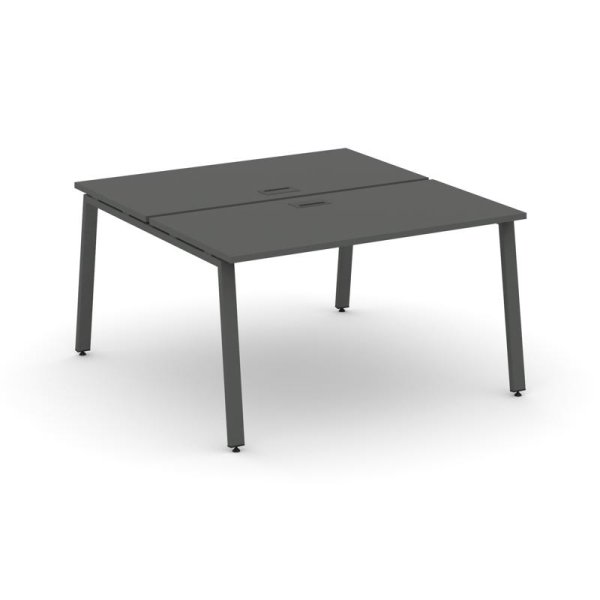 Рабочая станция 2-х сторонняя SN-6A.DRS-021 (980х1632х750) (Антрацит/Металл Антрацит)